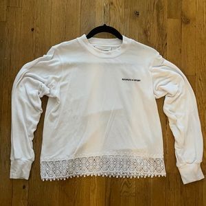 KooplesxSport White Sweater
